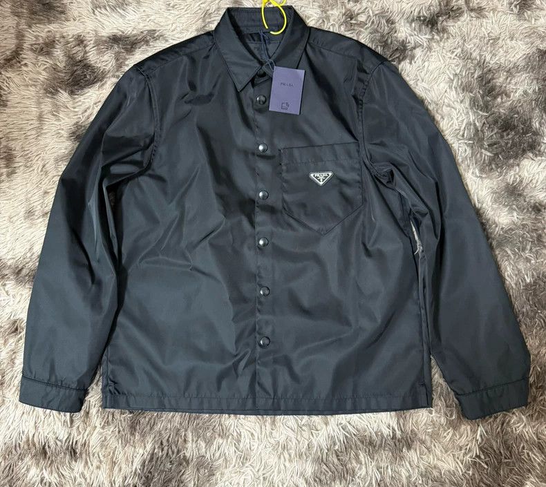 Prada Prada 24 New Triangle Logo Nylon Jacket Size US M / EU 48-50 / 2 - 1 Thumbnail