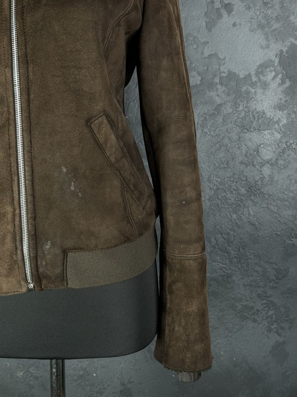 Prada 2000s Prada Brown Shearling Leather Jacket Women's Size L / US 10 / IT 46 - 7 Thumbnail