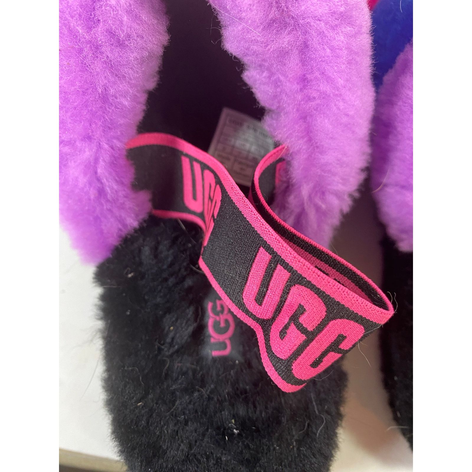 Ugg UGG Fluff Yeah Slides Multicolor 9W Size US 9 / IT 39 - 6 Thumbnail