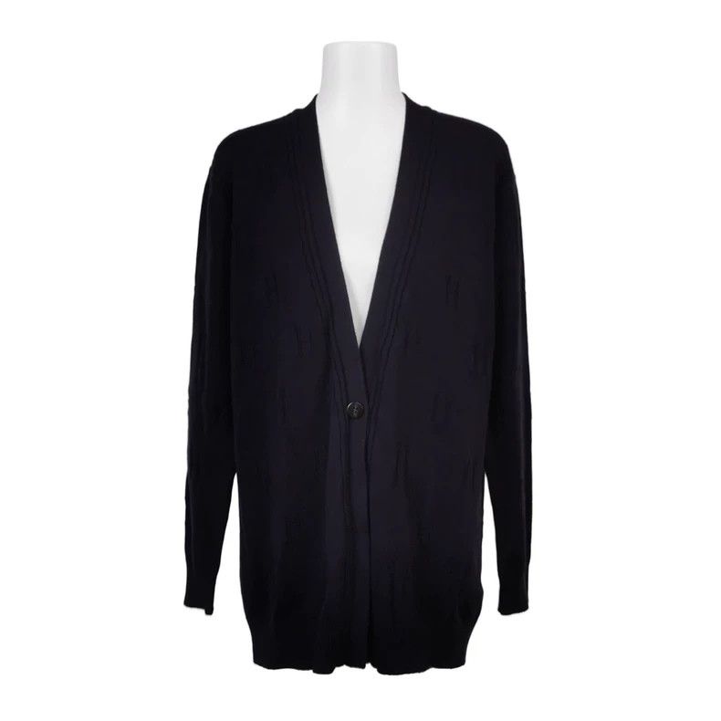 Hermes Hermes Black Cardigan Coat Size US XS / EU 42 / 0 - 1 Thumbnail
