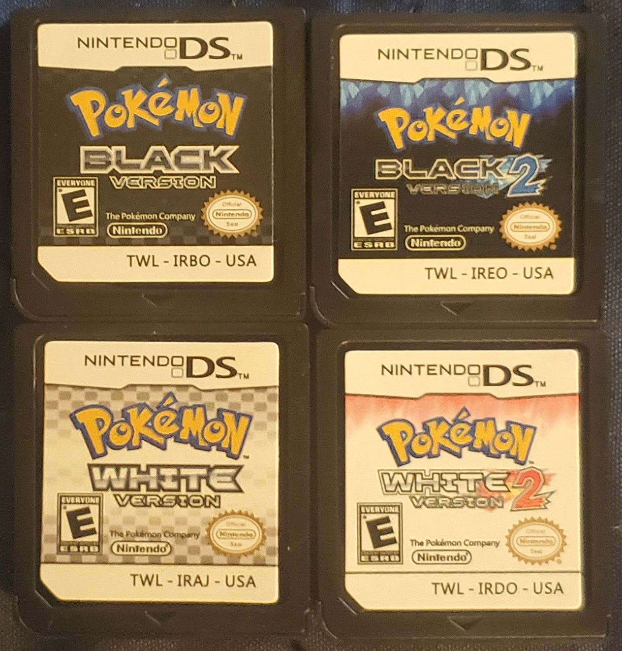 Nintendo Pokemon Black and White 1 and 2 Video Game Nintendo DS Size ONE SIZE - 1 Thumbnail