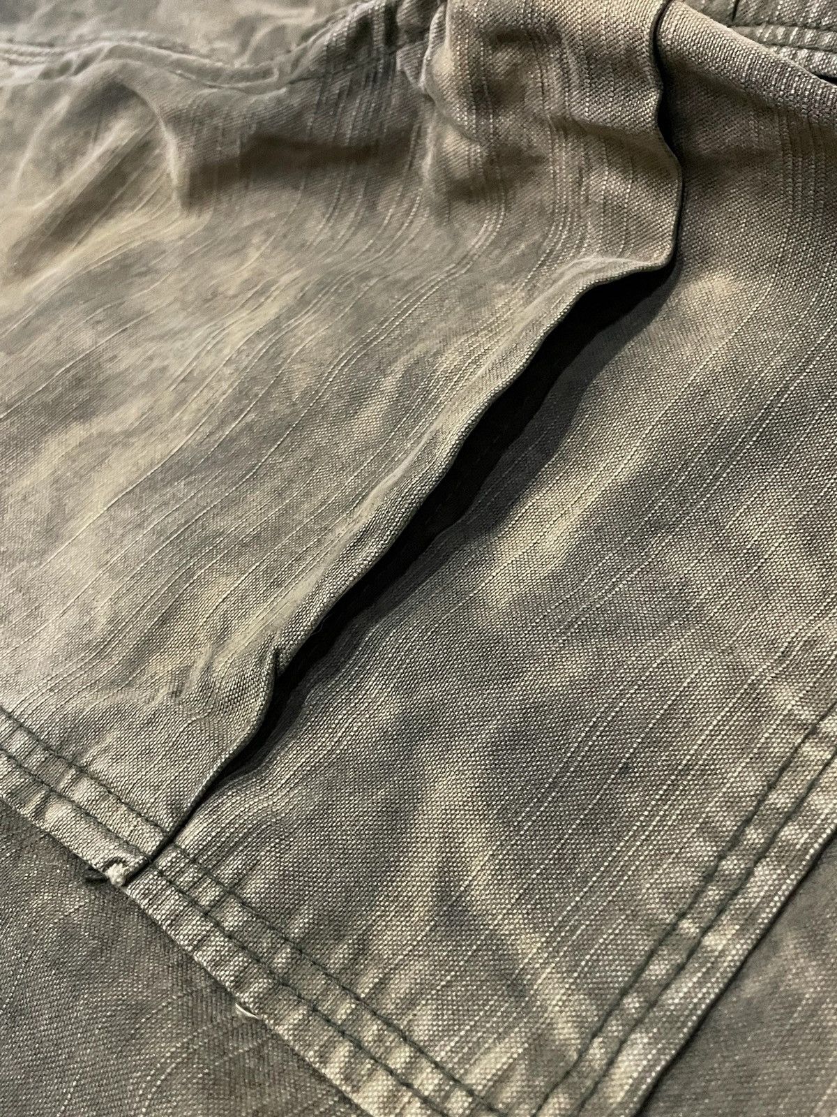 Japanese Brand × Le Grande Bleu (L.G.B.) 3.Q.L Japan Double Knee Claws Mark Shadow Wash Denim Pants Size US 28 / EU 44 - 23 Thumbnail
