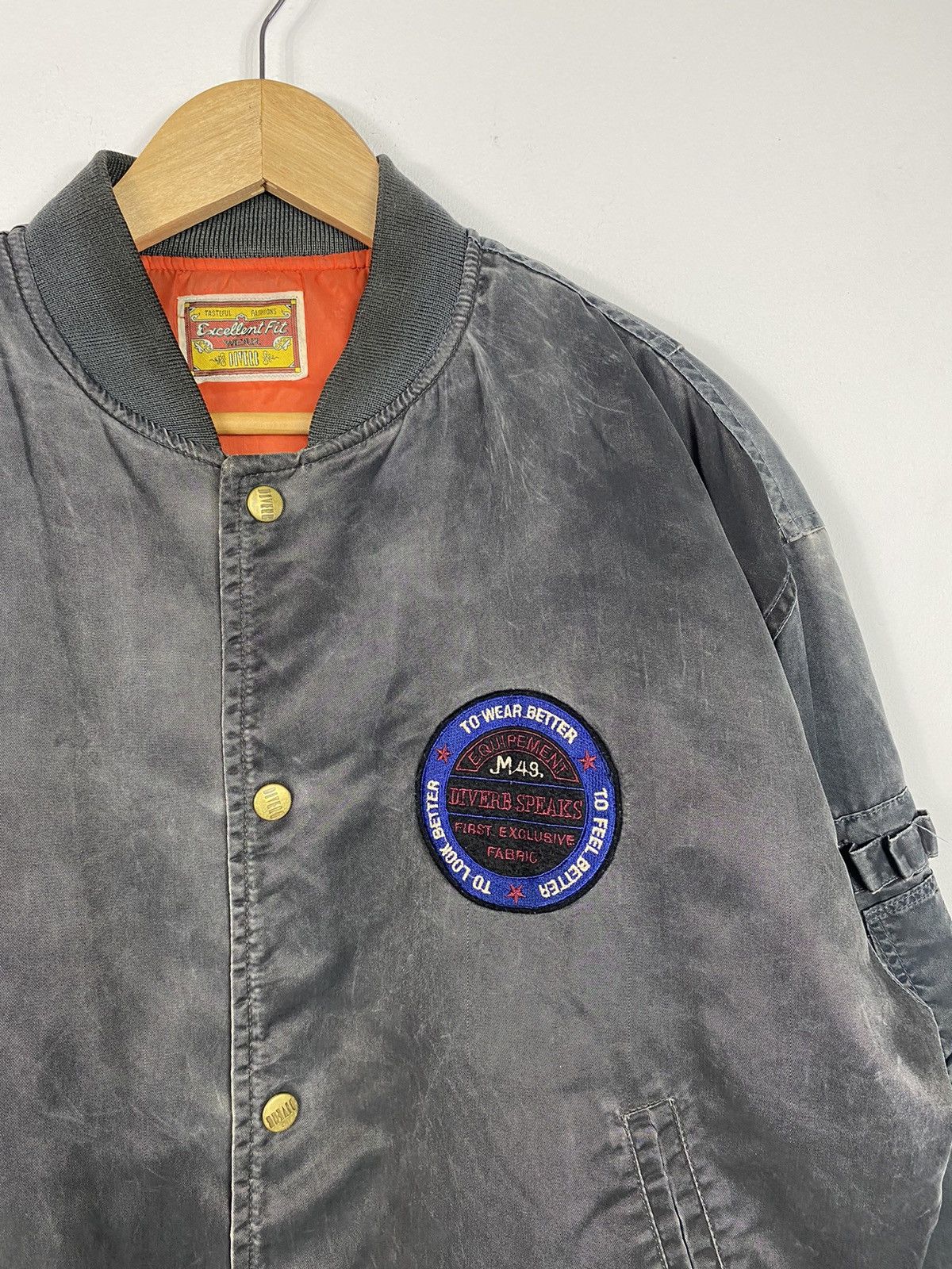 Japanese Brand Vintage M49 Bomber Jacket Size US L / EU 52-54 / 3 - 4 Thumbnail