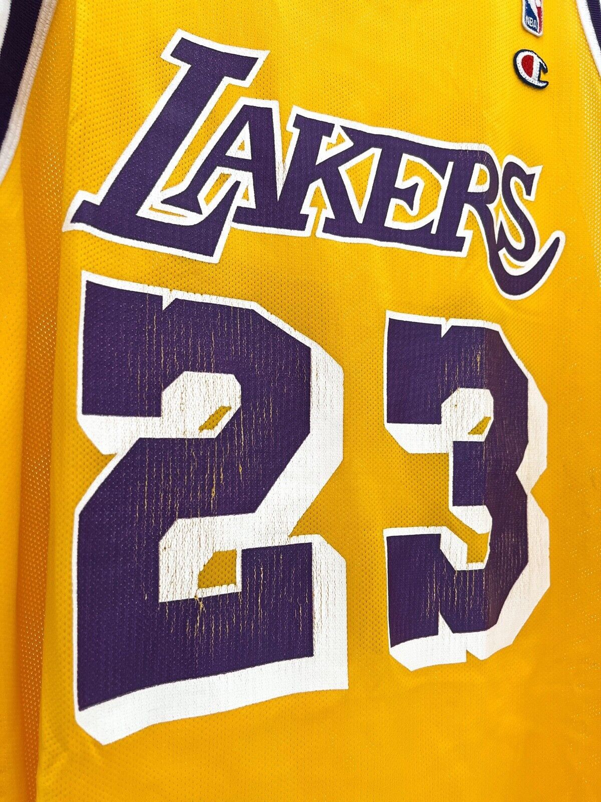 Champion Cedric Ceballos - LA Lakers - Champion NBA Vintage Jersey Size US XL / EU 56 / 4 - 3 Thumbnail