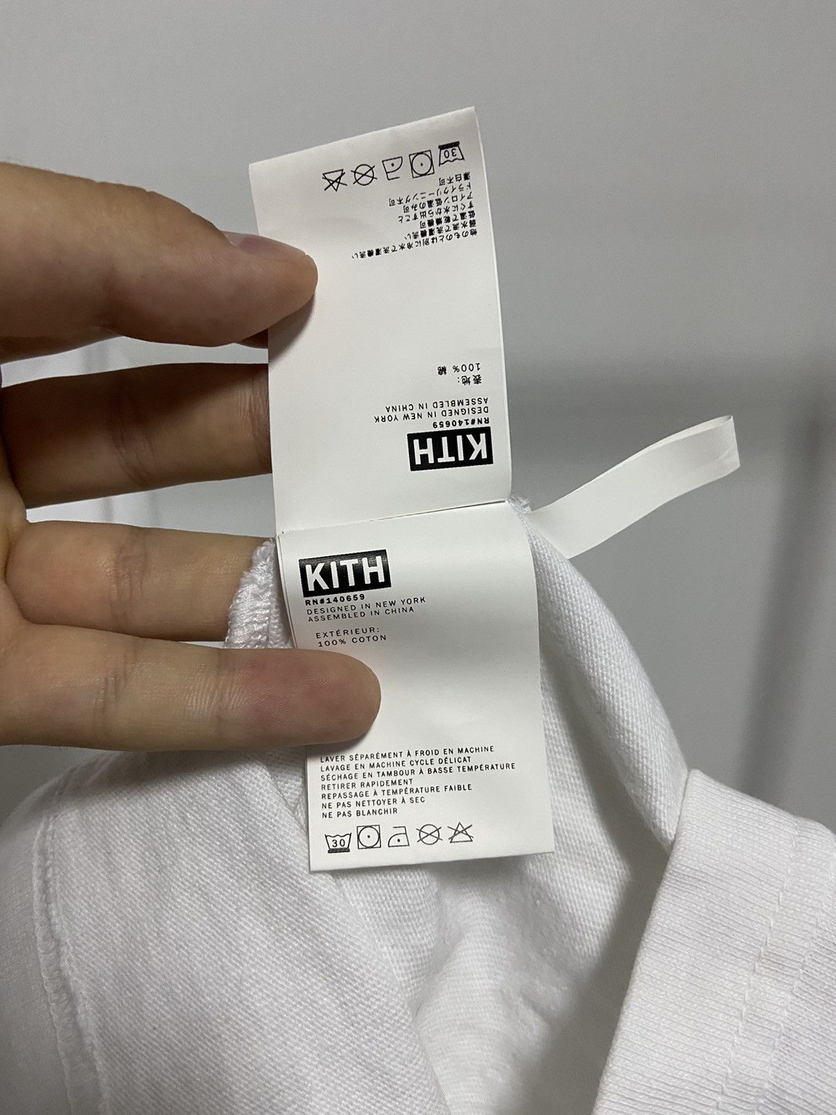 Kith Kith Longsleeve Vintage center big Logo Size US S / EU 44-46 / 1 - 8 Thumbnail