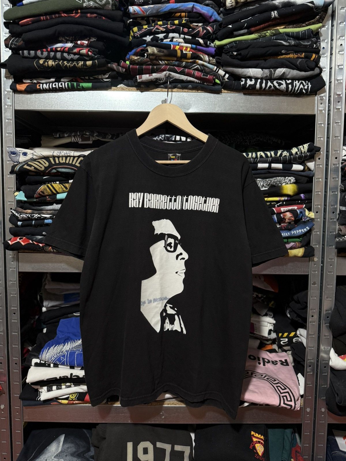 Vintage Vintage 90’s Ray Barretto Together Tour T-Shirt Y2K Hype Size US XL / EU 56 / 4 - 1 Thumbnail
