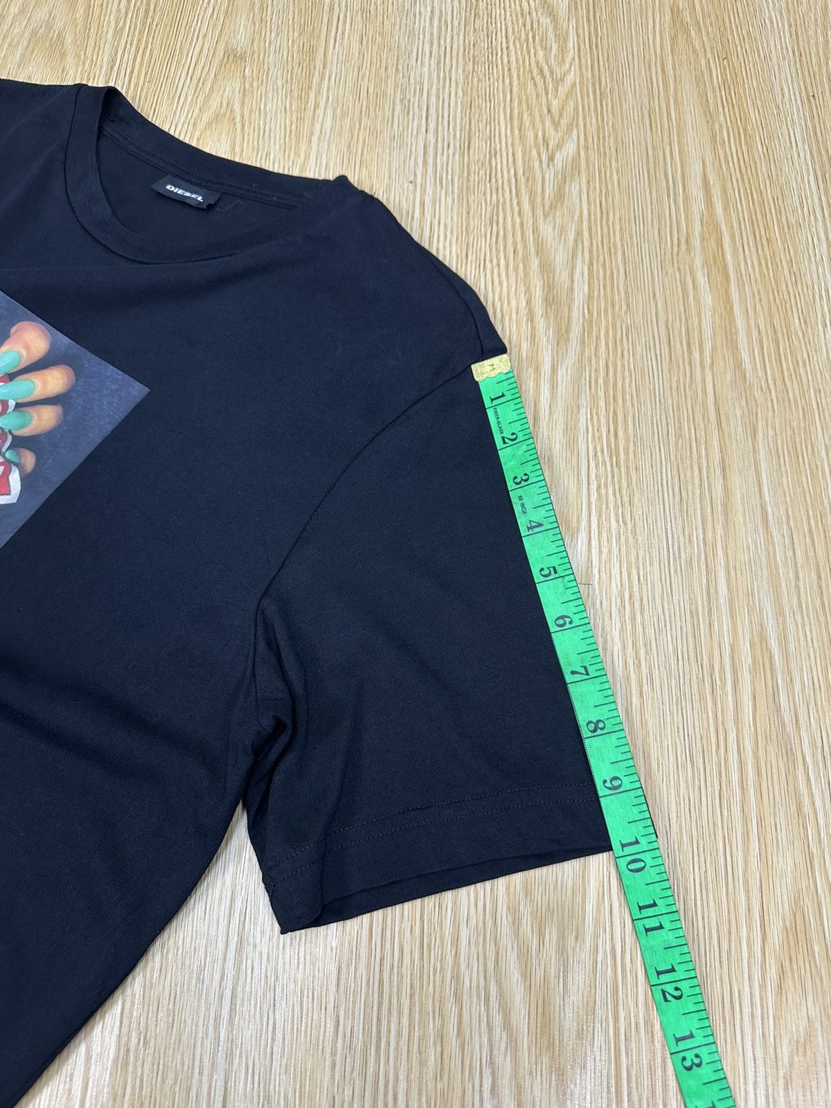 Diesel Diesel Black Printed Tshirt A936 Size US M / EU 48-50 / 2 - 7 Thumbnail