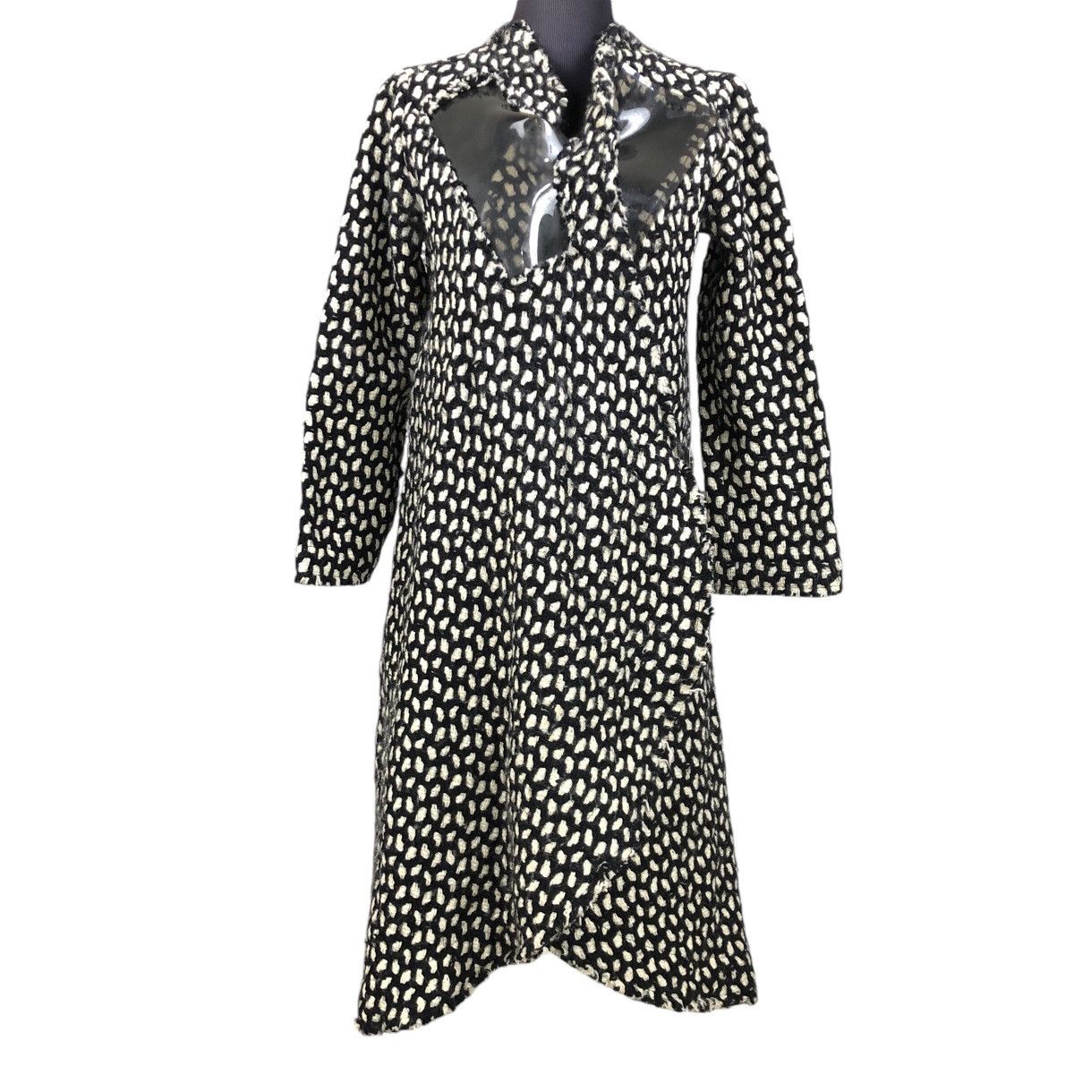 Comme des Garcons Vintage Junya Watanabe Comme Des Garcons 2001 A/W Wool Coat Size S / US 4 / IT 40 - 4 Thumbnail
