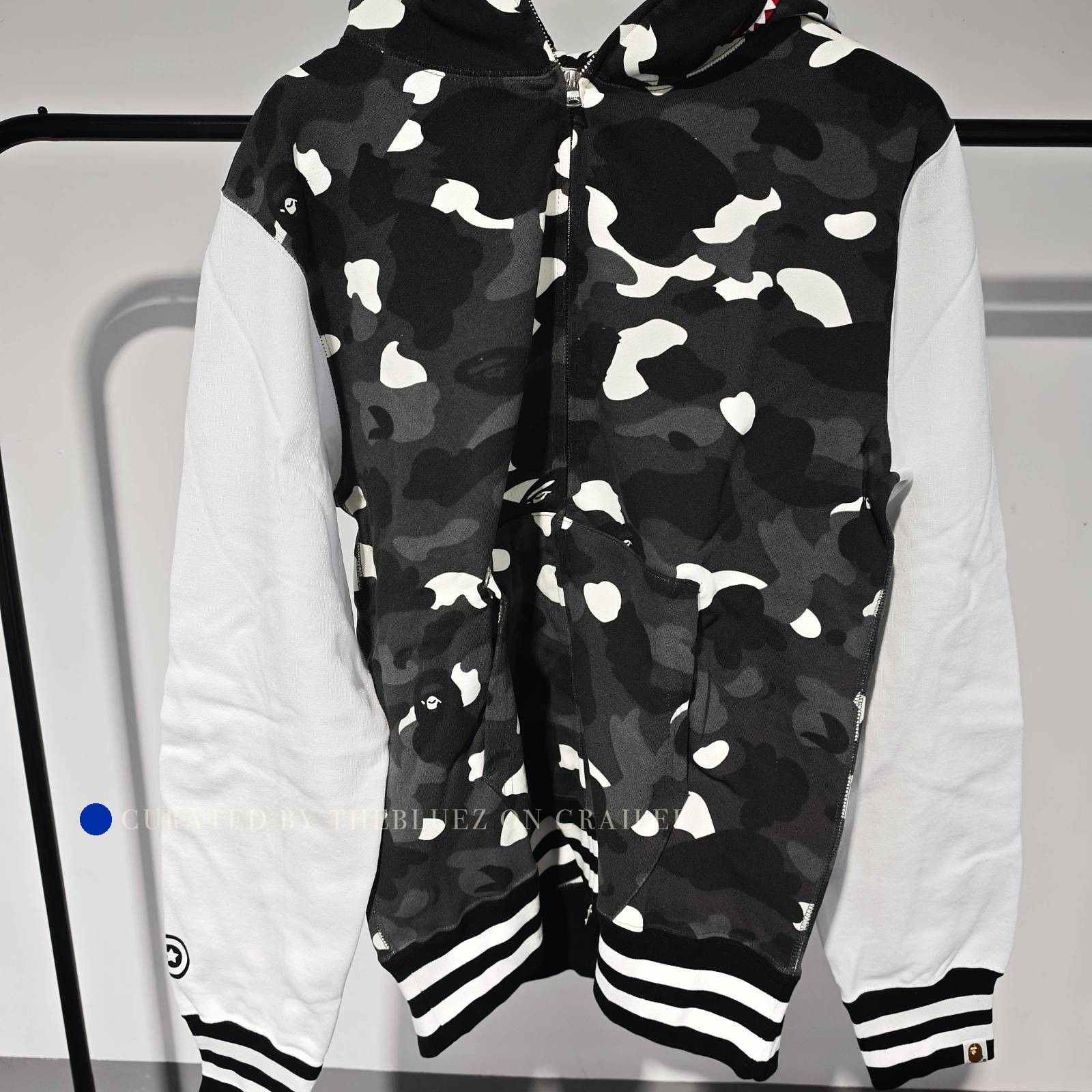 Bape Camo Shark Hoodie in Multi Colorway Size US XL / EU 56 / 4 - 1 Thumbnail