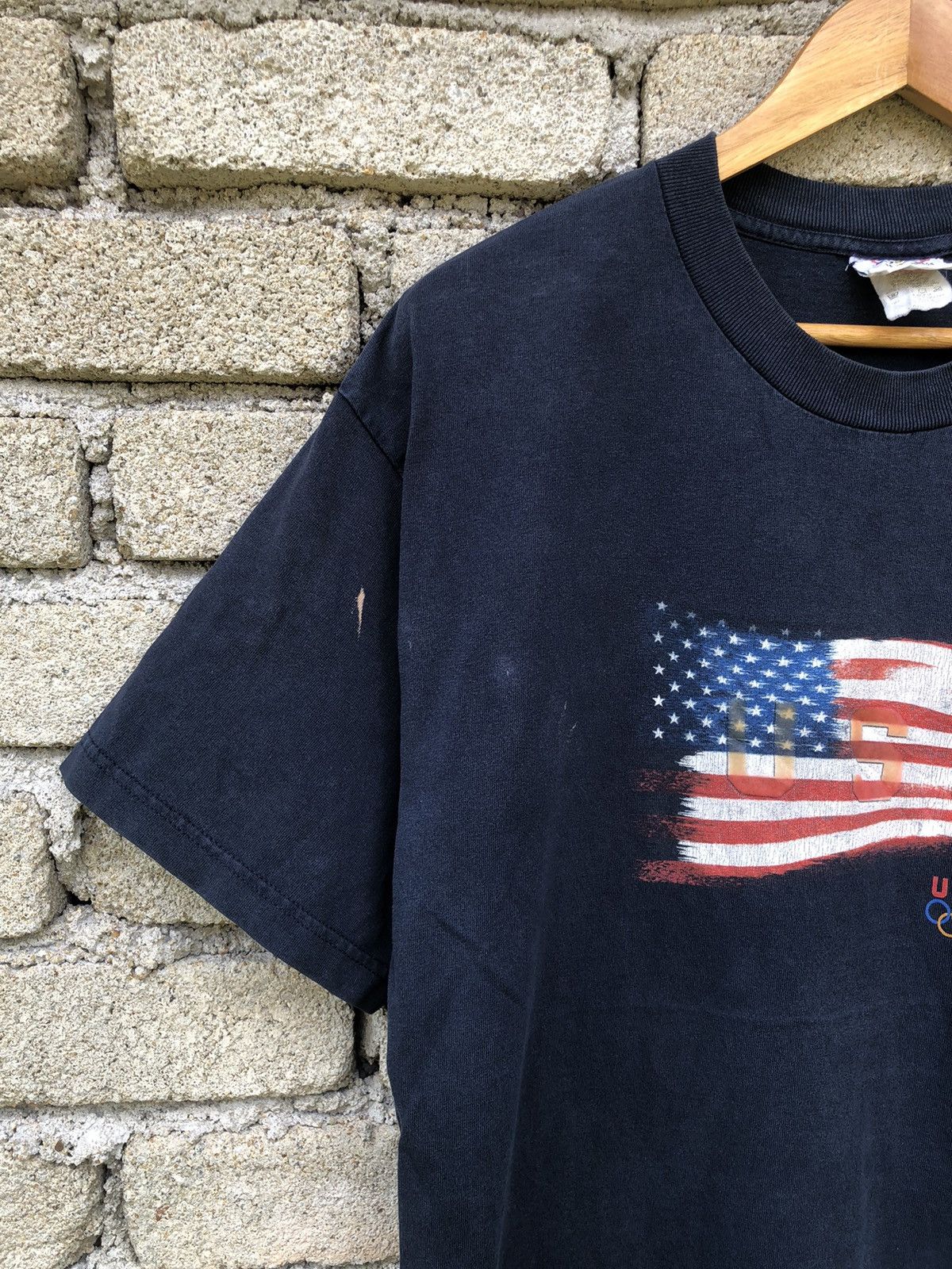 Vintage Vintage Y2K USA Olympic Tshirt Size US L / EU 52-54 / 3 - 5 Thumbnail