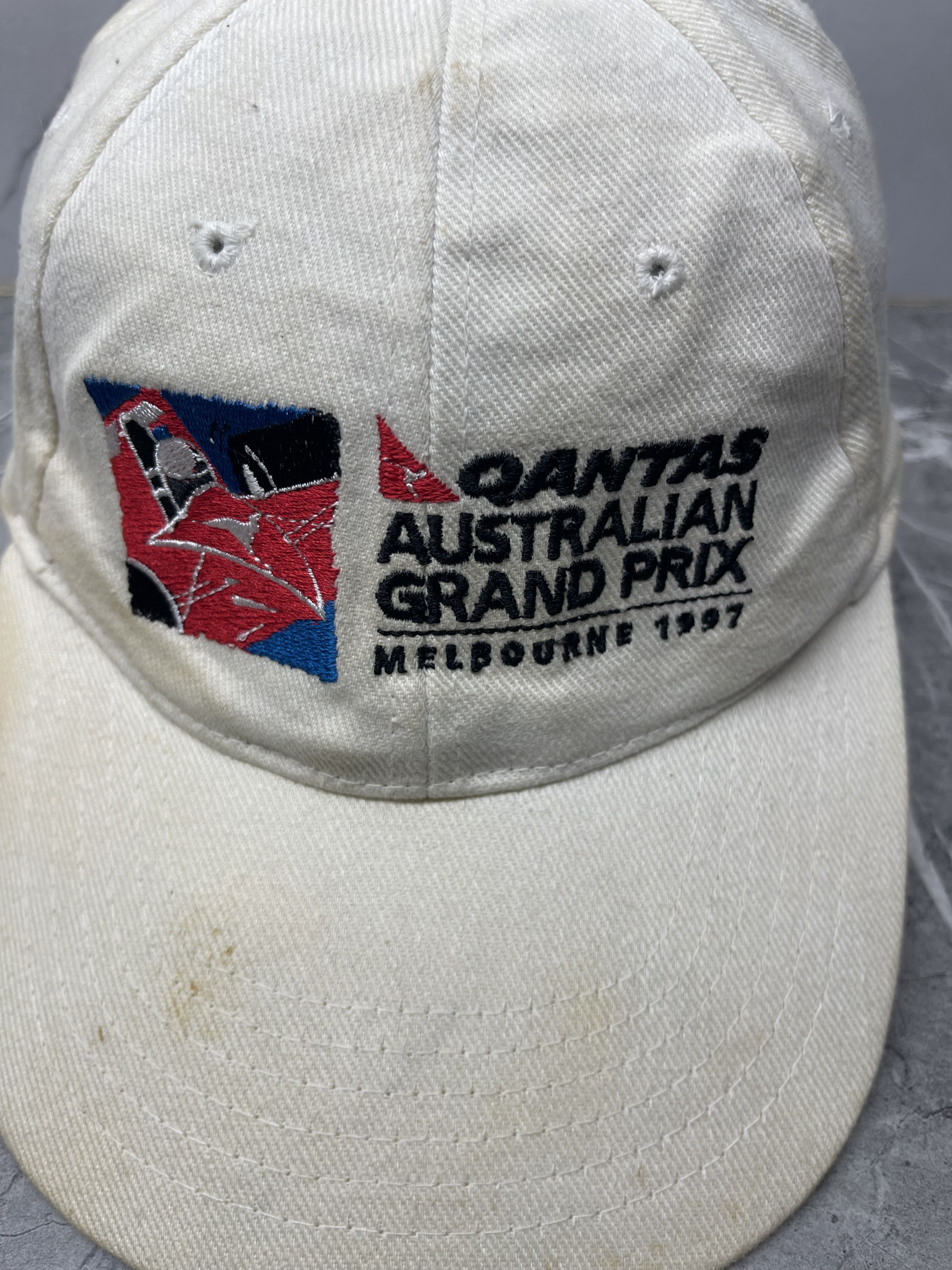 Formula 1 Vintage Qantas Australian Grandprix 1997 Cap Hat Size ONE SIZE - 3 Thumbnail