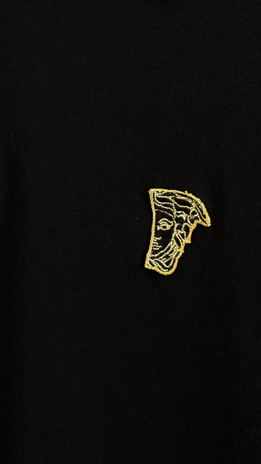 Designer × Versace Y2K style polo t-shirt by Versace Collection Size US XL / EU 56 / 4 - 4 Thumbnail