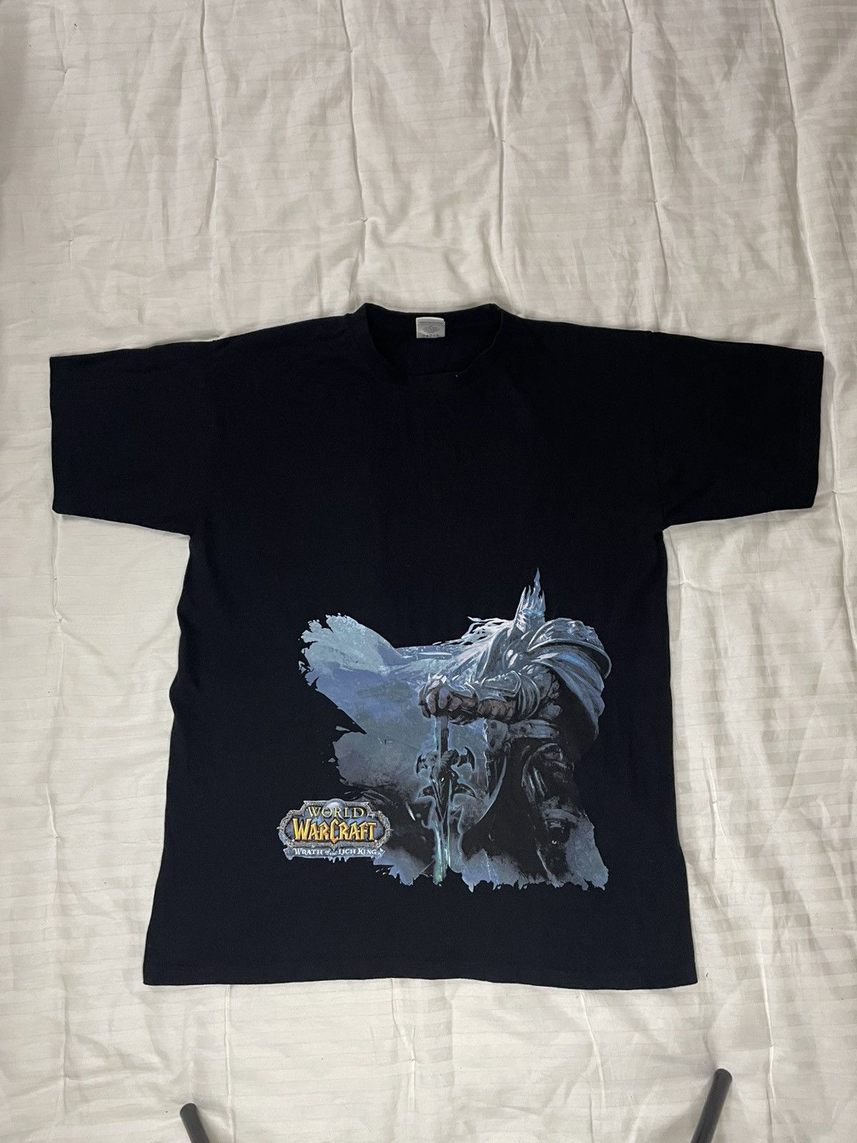 The Game Vintage Rare World WarCraft Wrath of the Lich King Merch Tee Size US L / EU 52-54 / 3 - 4 Thumbnail