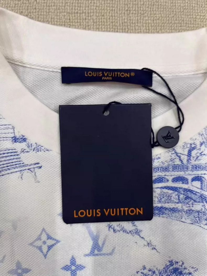 Louis Vuitton Louis Vuitton Cotton Print Short Sleeve T -2505 Size US L / EU 52-54 / 3 - 5 Thumbnail
