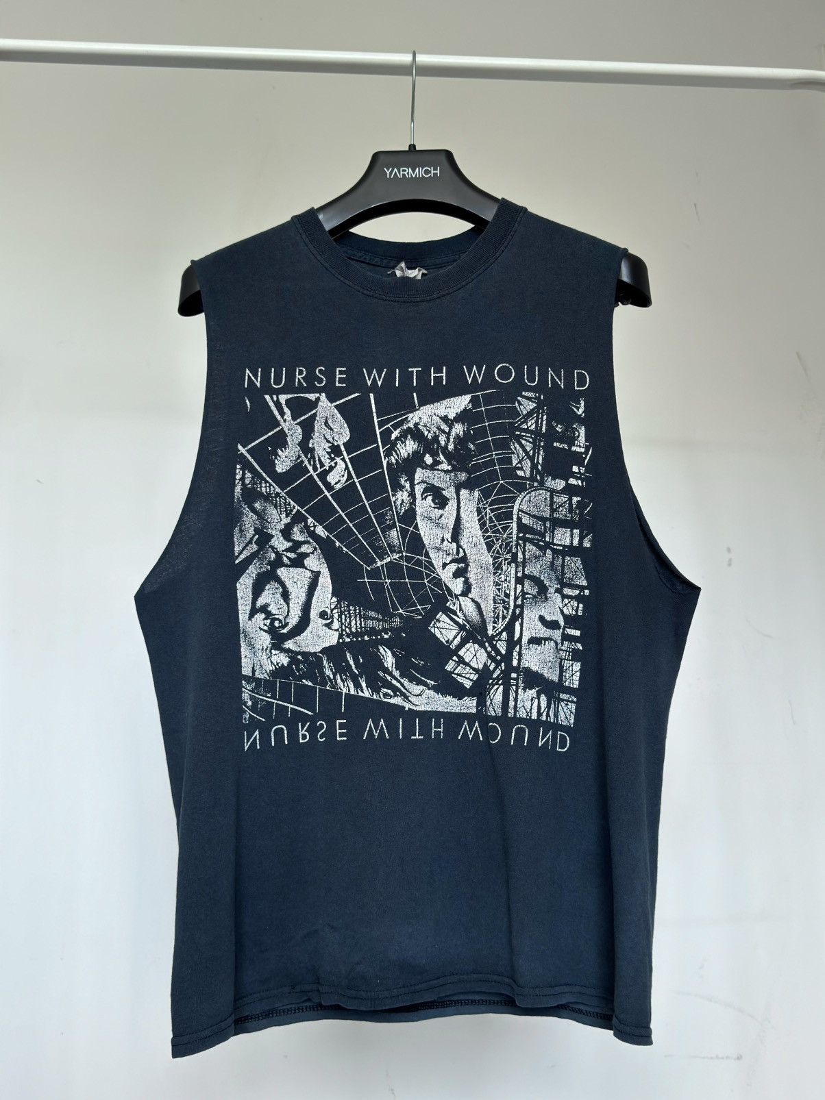 Vintage Nurse With Wound Dark Ambient Tank Top Tee