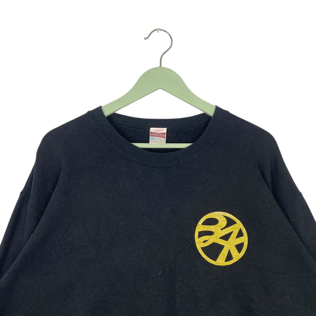 Vintage Vintage 24Karats Tokyo Sweatshirt Black Pullover Size L Size US L / EU 52-54 / 3 - 7 Thumbnail