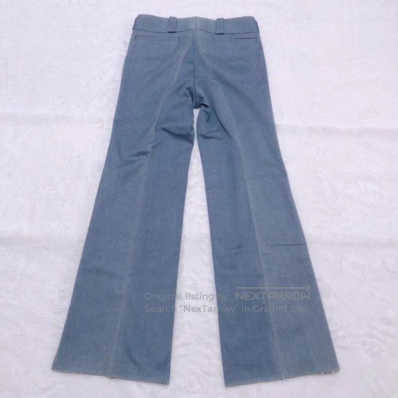 Junya Watanabe Junya Watanabe size S Straight-leg slightly flared pants Size 23" - 2 Thumbnail