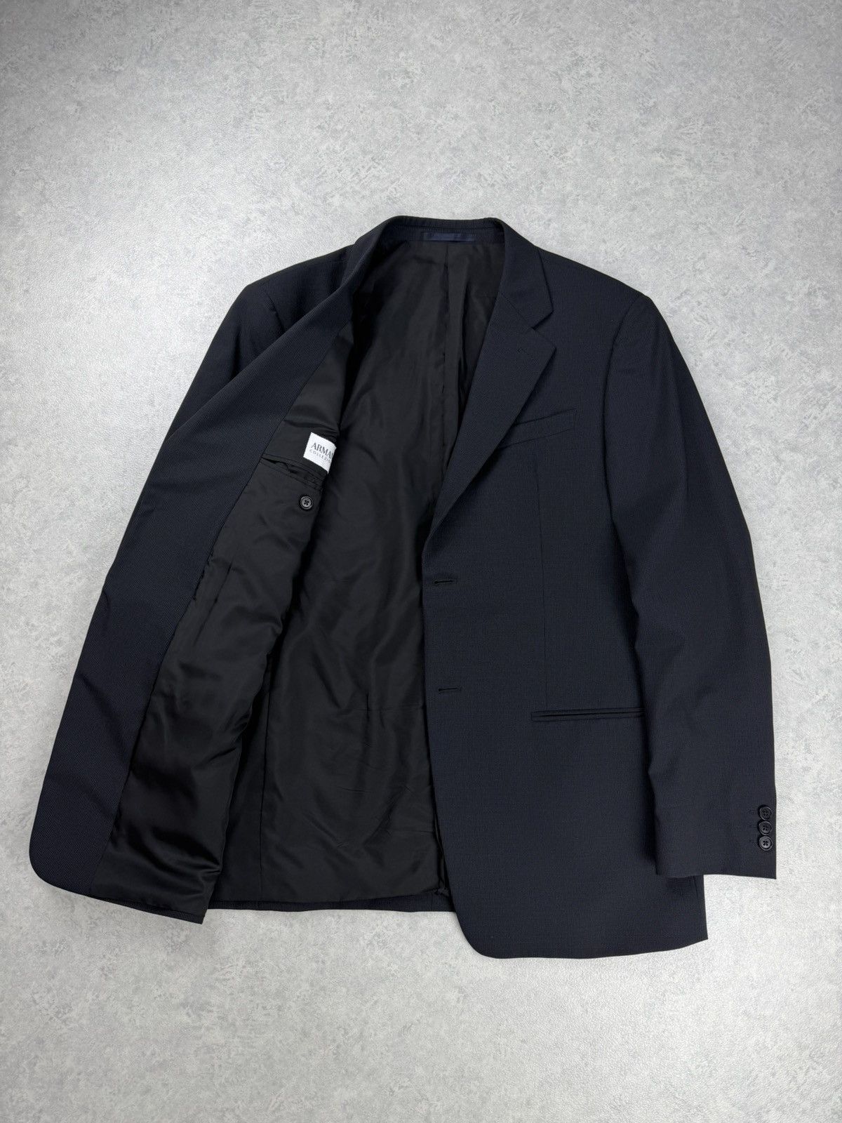 Armani Collezioni Vintage Armani Collezioni Wool Blazer Jacket Size 50 Size 40R - 5 Thumbnail