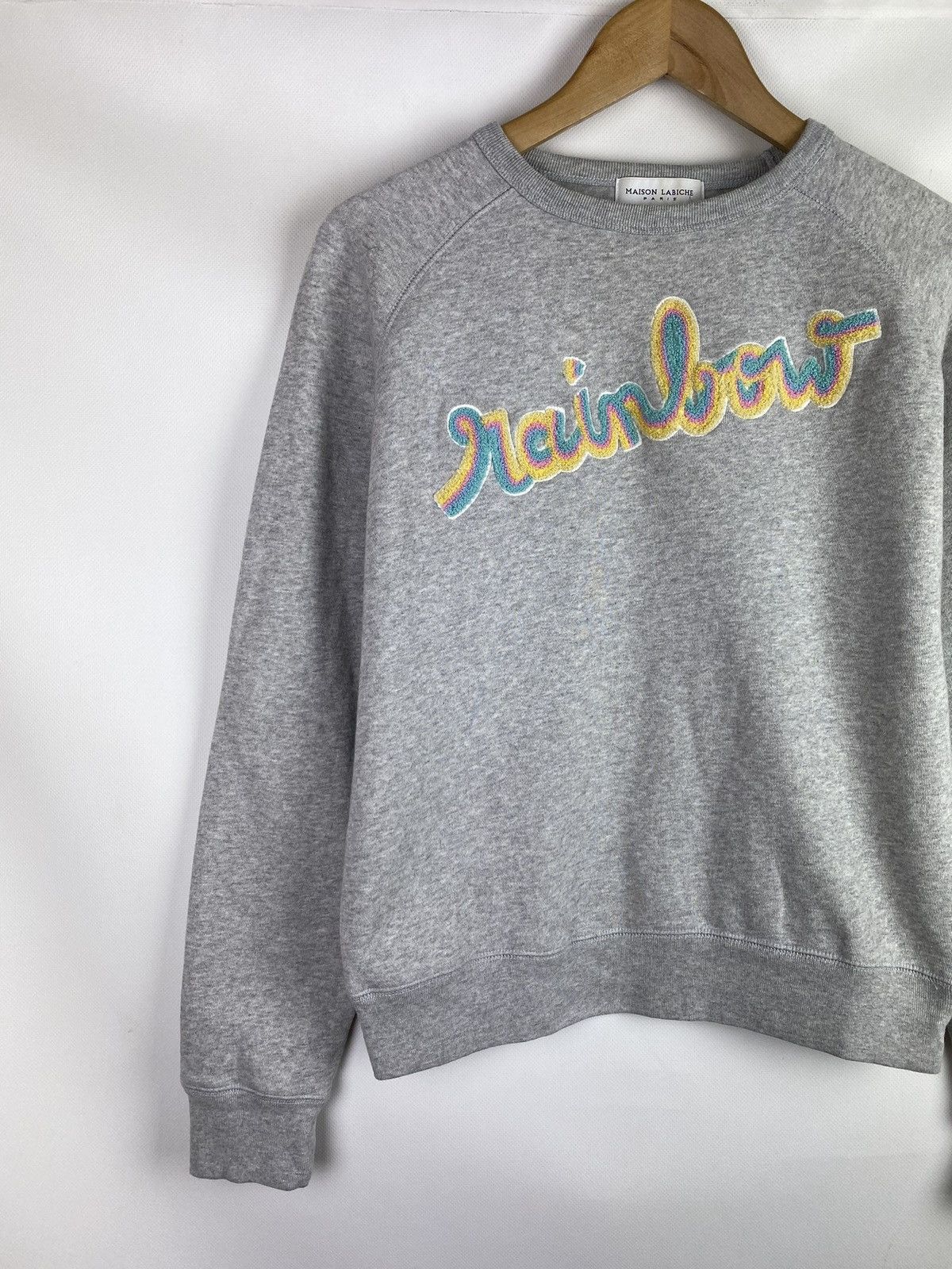 Maison Labiche Maison Labiche Rainbow ladies crewneck sweatshirt pullover Size M / US 6-8 / IT 42-44 - 2 Thumbnail