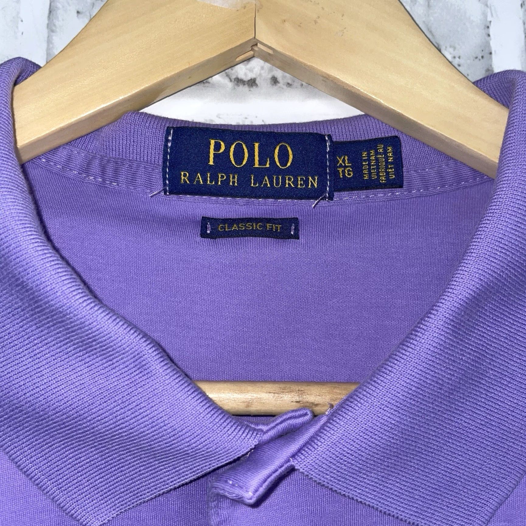 Polo Ralph Lauren Polo Ralph Lauren Polo Shirt Purple Short Sleeve XL Men’s Classic Fit Size US XL / EU 56 / 4 - 2 Thumbnail