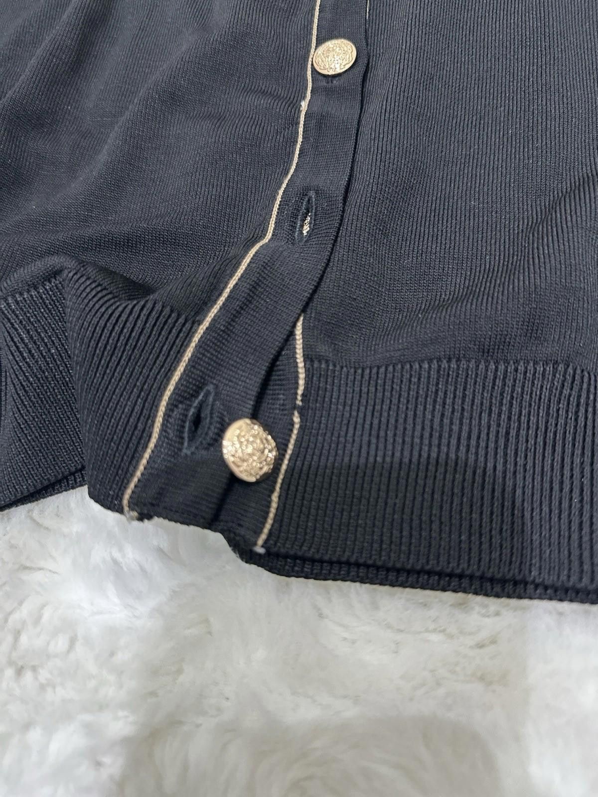 Zara ZARA black cardigan lightweigh Size M / US 6-8 / IT 42-44 - 5 Thumbnail