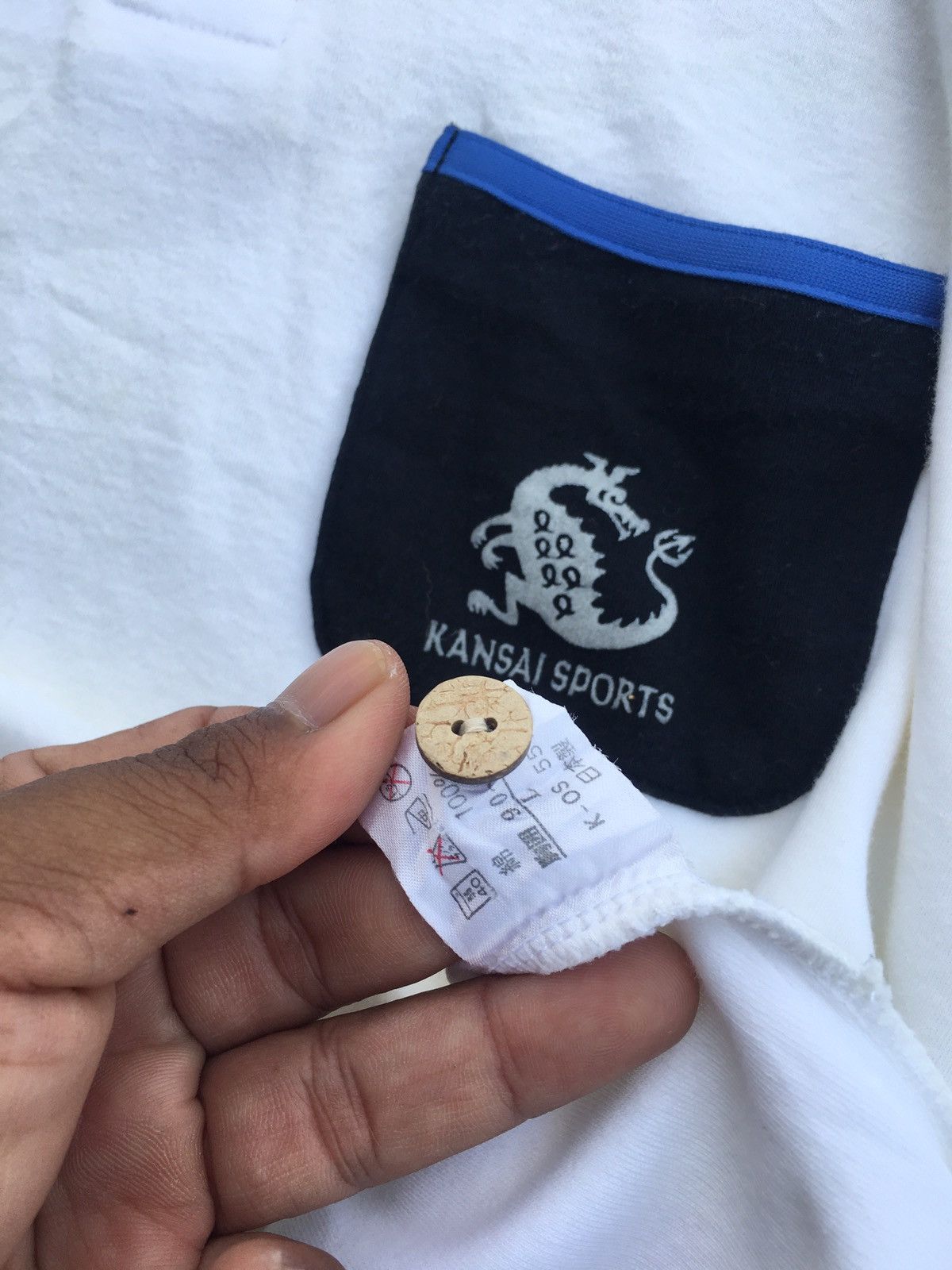 Kansai Yamamoto Rare Vintage 90s KANSAI Sports Polo Shirt Size US L / EU 52-54 / 3 - 17 Thumbnail