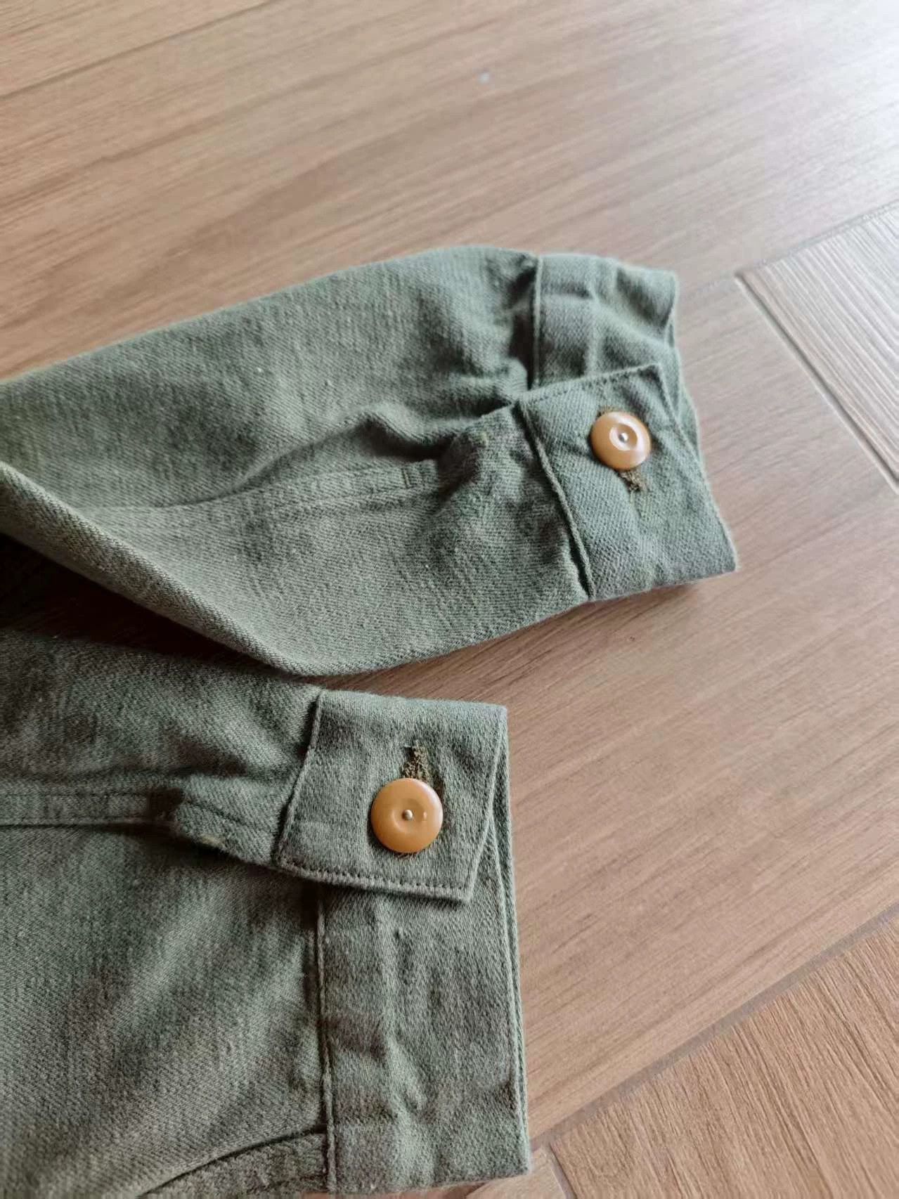 Nigel Cabourn Nigel Cabourn US Army Denim Jp MIL Patchwork Jkt 50 New Size US M / EU 48-50 / 2 - 7 Thumbnail