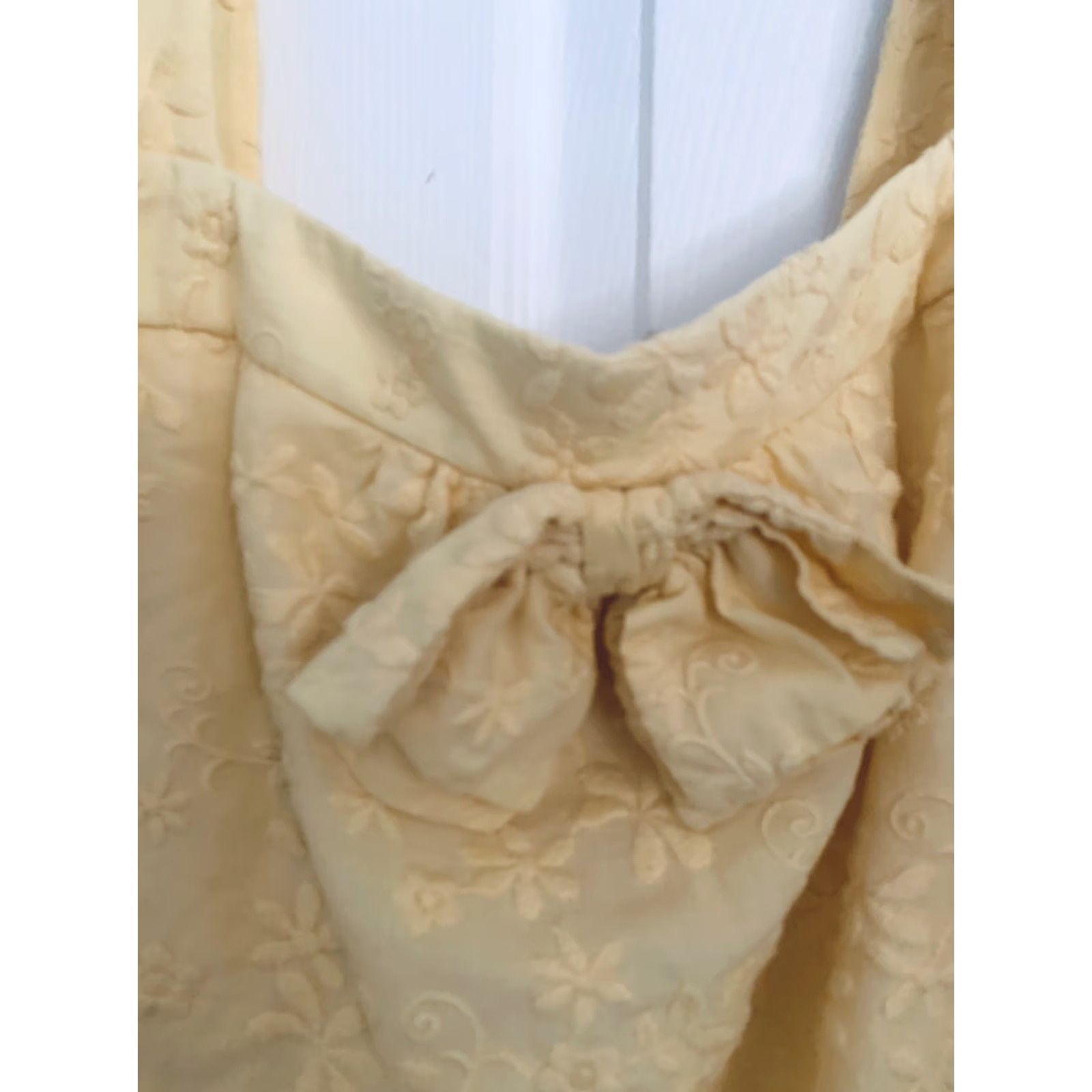 Juicy Couture VINTAGE Juicy Couture Women's Tank Top Ruffle Yellow Floral M Cotton Size M / US 6-8 / IT 42-44 - 2 Thumbnail