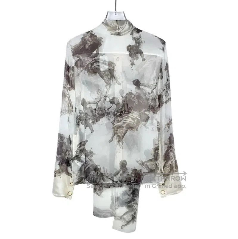 Burberry Burberry Colorful Silk Women's Shirt. Size XS / US 0-2 / IT 36-38 - 2 Thumbnail
