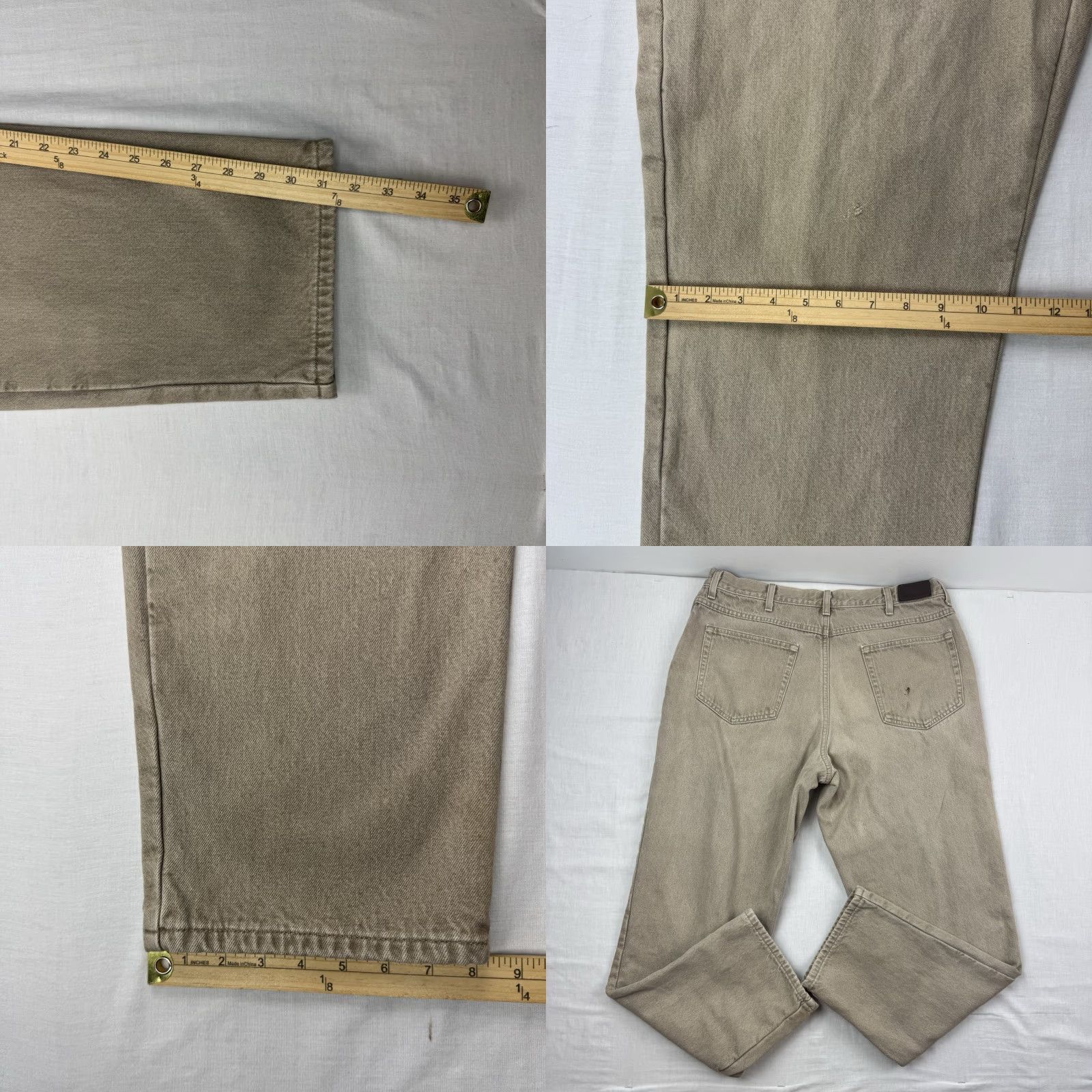 Vintage VINTAGE L.L. Bean Jeans Shirt? 38x32? (No) Size US 38 / EU 54 - 10 Thumbnail