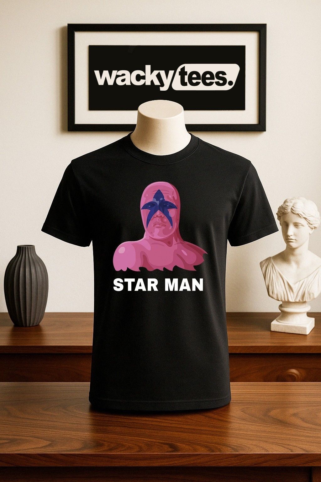 The Unbranded Brand Pro Wrestling 8 Bit NES Game Fighter Star Man Wrestler Shirt Size US M / EU 48-50 / 2 - 1 Thumbnail