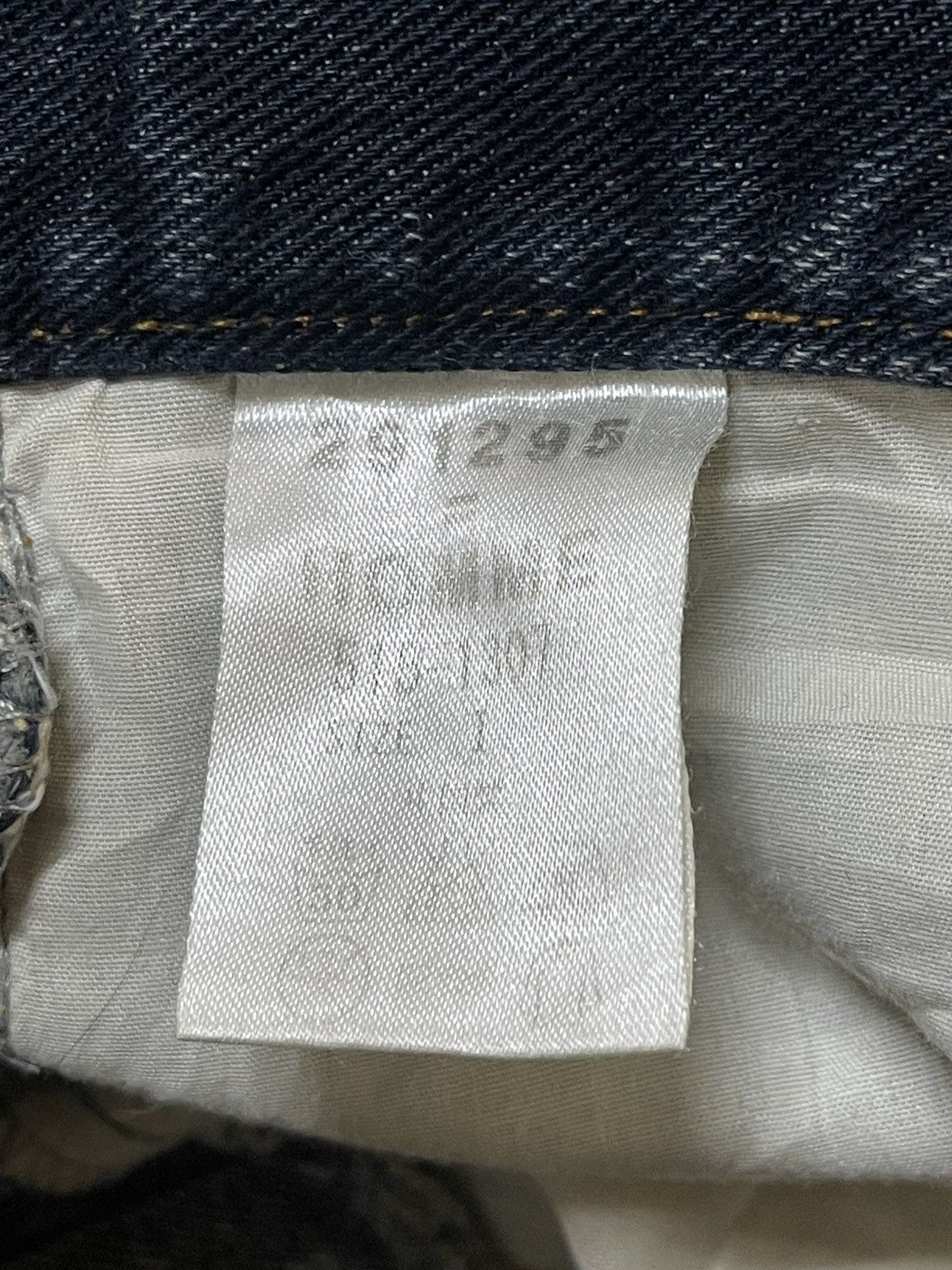 291295=Homme Vintage Japan 291295 Homme Mud Wash Faded Clawmark Loose Fit Size US 31 - 10 Thumbnail