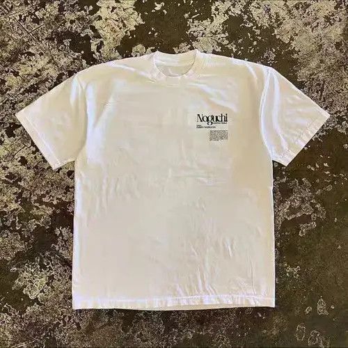 Other White casual retro table printed cotton tee Size US L / EU 52-54 / 3 - 8 Thumbnail
