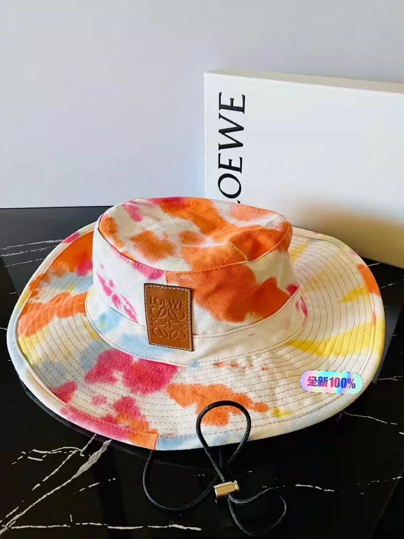 Loewe LOEWE size59 printed cotton cloth sun hat Size ONE SIZE - 1 Thumbnail