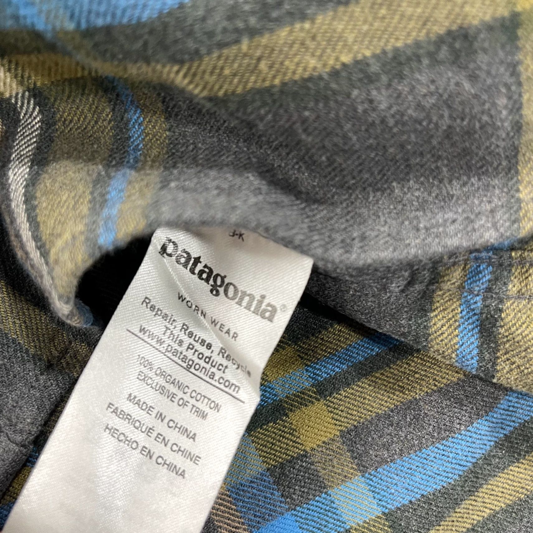 Patagonia Patagonia Shirt Mens Medium Brown Gray Fjord Flannel 100% Organic Cotton Plaid Shirt Mens Medium Brown Gray Fjord Flannel 100% Organic Cotton Plaid Size US M / EU 48-50 / 2 - 4 Thumbnail