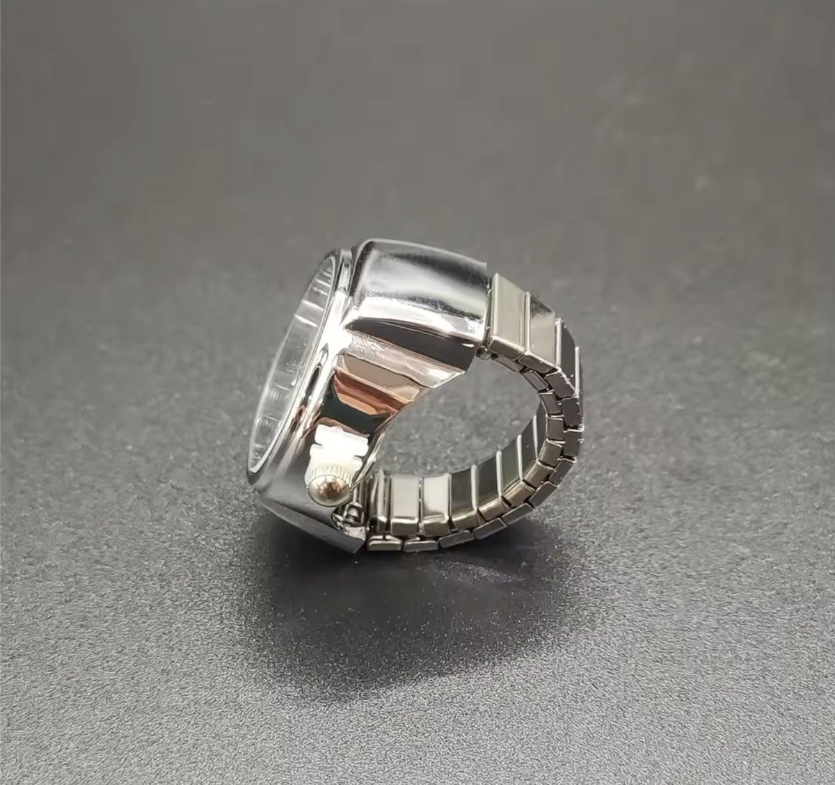Jewelry Skull Ring Open Watch Size ONE SIZE - 3 Thumbnail