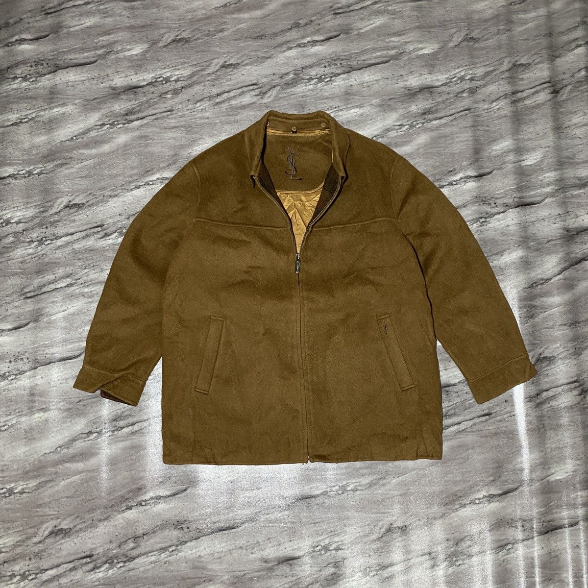 Yves Saint Laurent Y2K YSL DOUBLE LAYERED JACKET SUPER SOFT⭐️‼️ Size US M / EU 48-50 / 2 - 1 Thumbnail