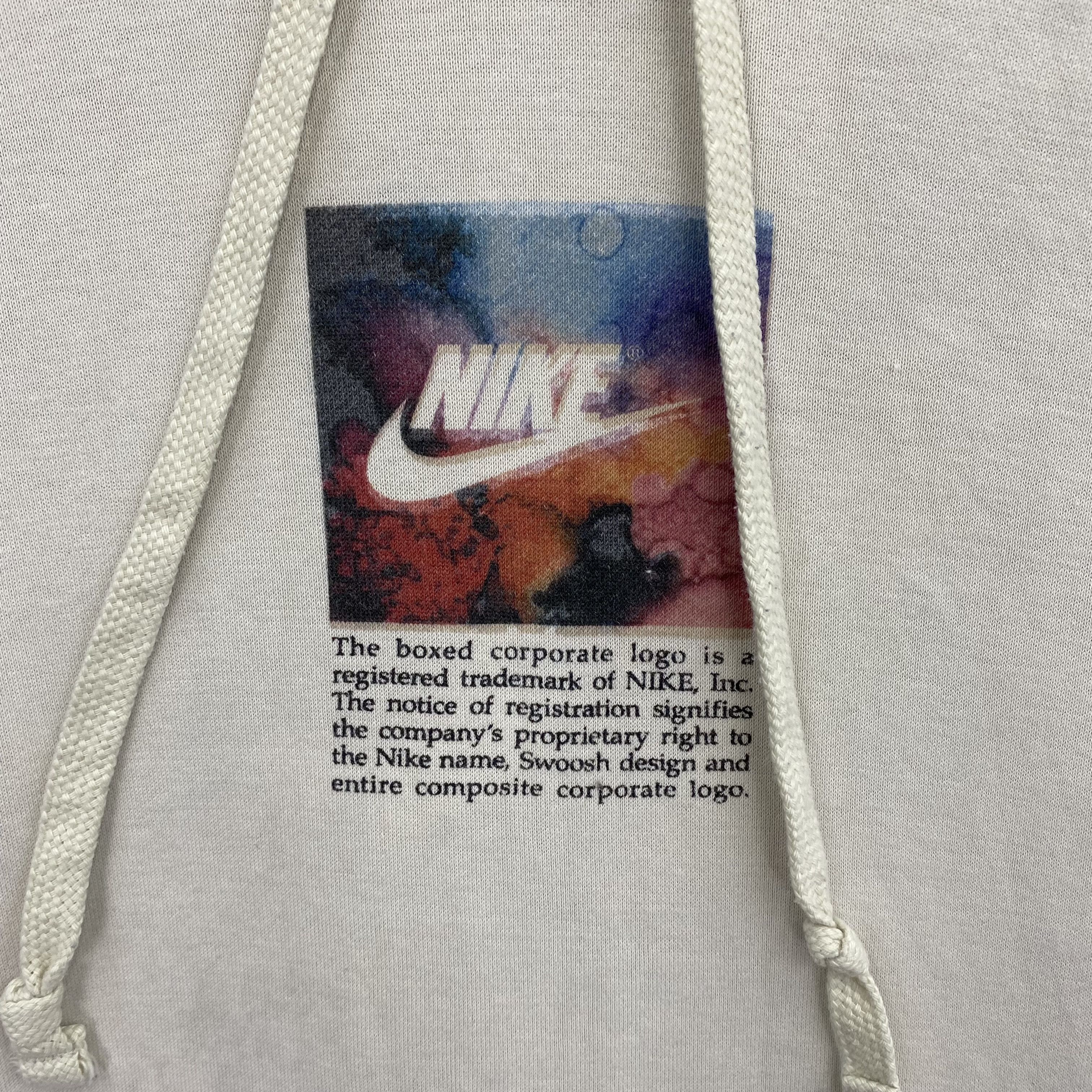Nike Vintage Nike Sweater Y2K Big Swoosh Hoodie Sweatshirt Size US XL / EU 56 / 4 - 8 Thumbnail