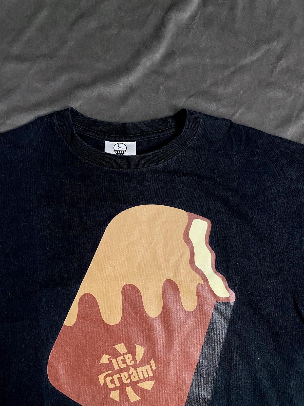 Icecream Vintage Made in Japan ICECREAM Fudge S/S Black T-Shirt Large Size US L / EU 52-54 / 3 - 5 Thumbnail
