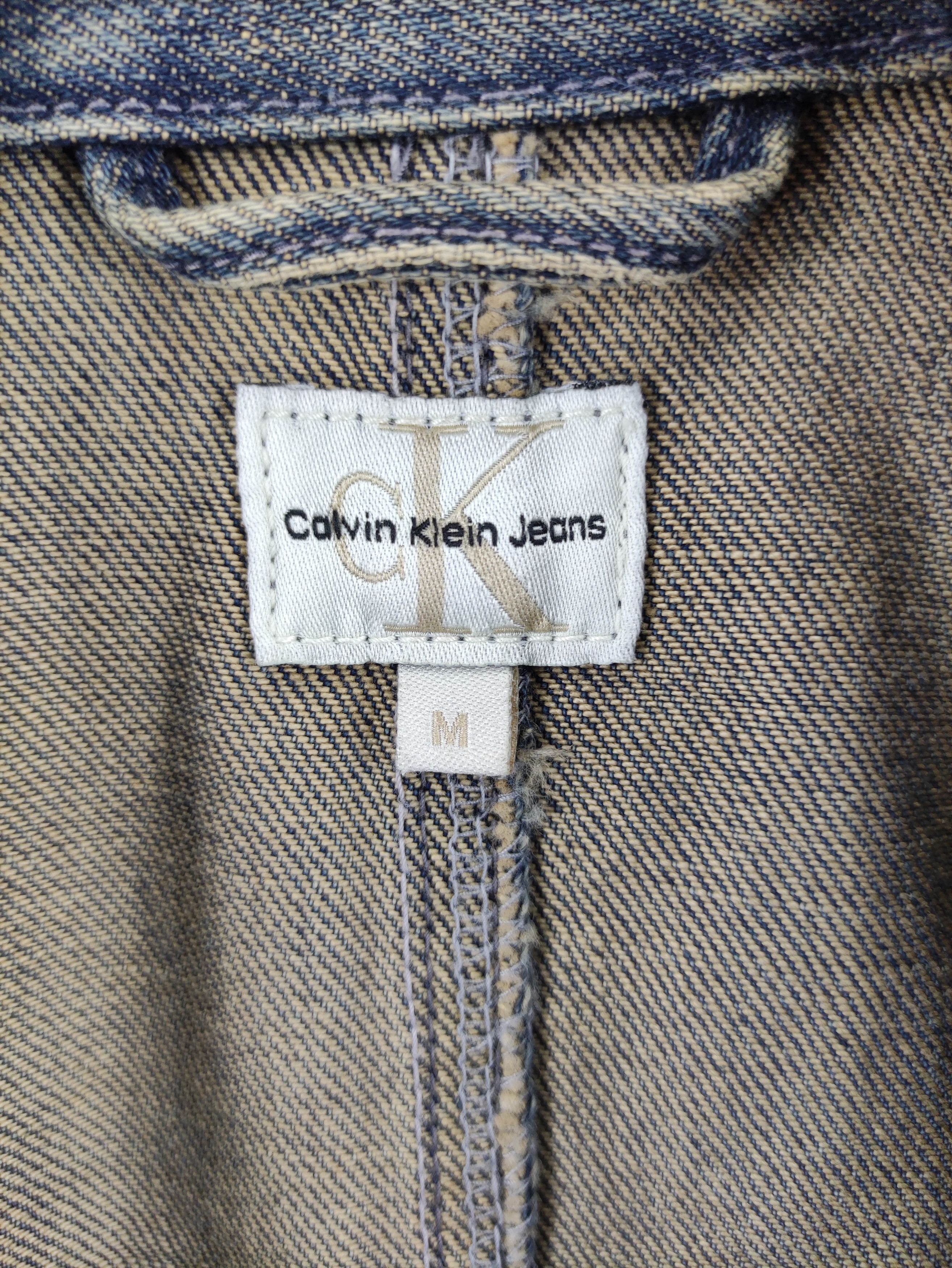 Calvin Klein Vintage Calvin Klein Denim Coat Jacket Size US M / EU 48-50 / 2 - 4 Thumbnail