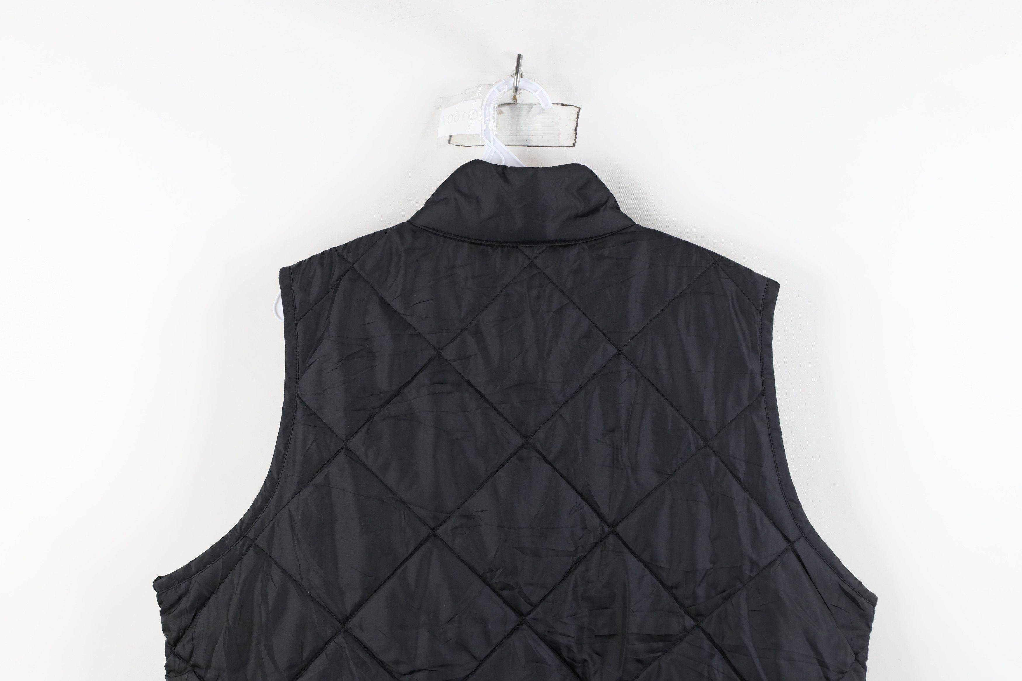 Dickies Vintage Y2K Dickies Lined Quilted Puffer Vest Jacket Black Size XL / US 12-14 / IT 48-50 - 12 Thumbnail
