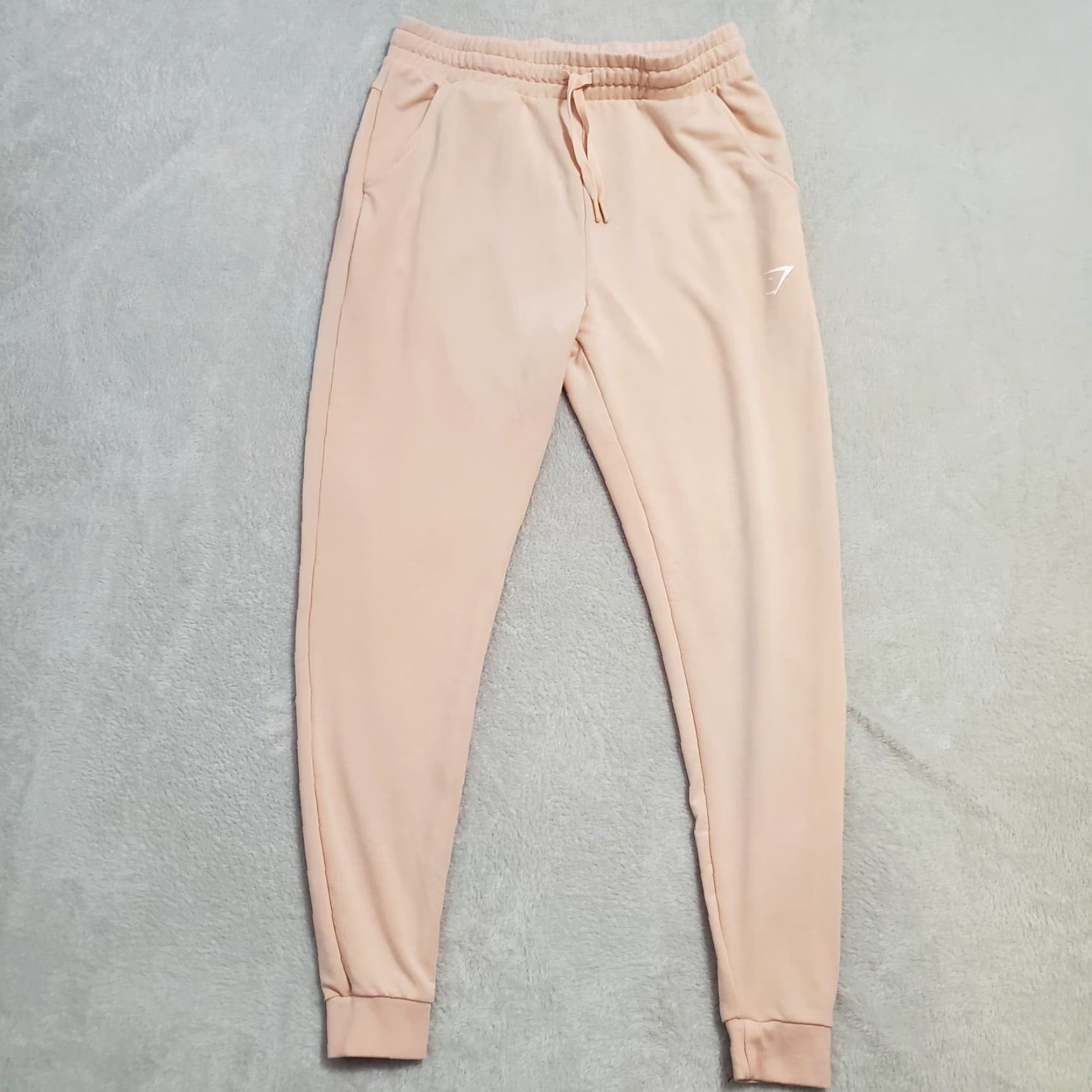 Gymshark Gymshark Sweatpants Womens M Pink Skinny Lightweight Jogger Gym Workout Athletic Size 29" - 2 Thumbnail