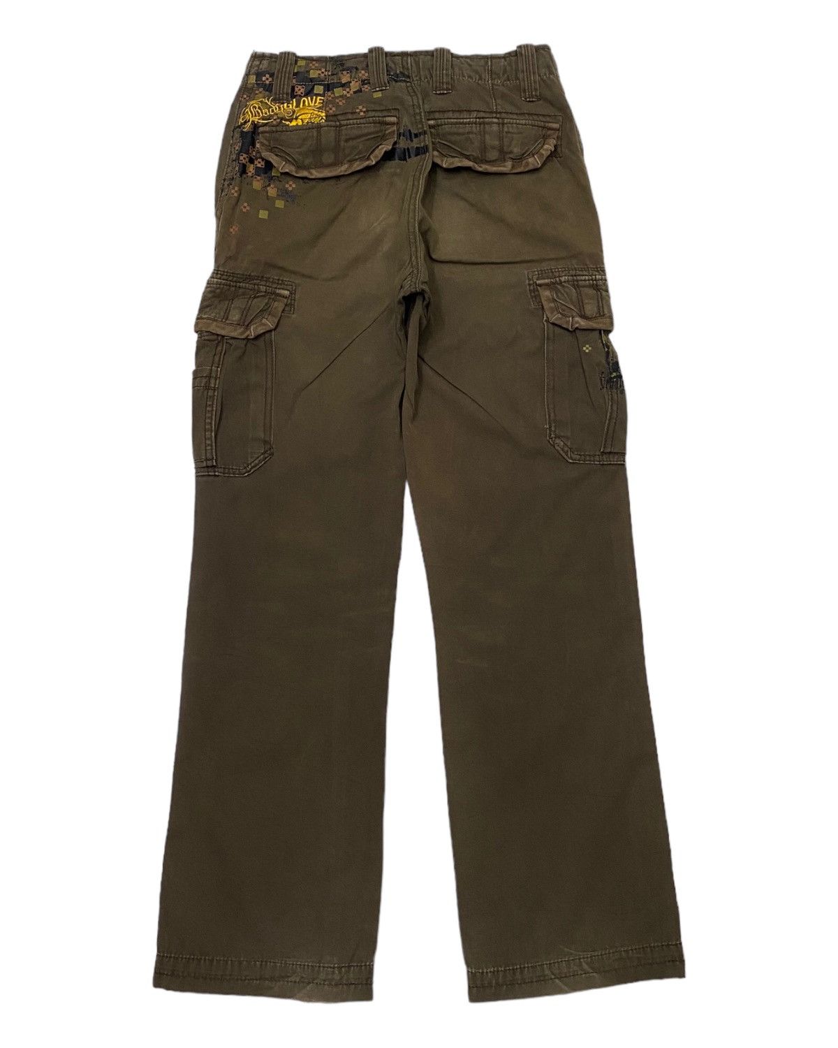 Beauty Beast RARE🔥VINTAGE BODY GLOVE BROWN CARGO PANTS MULTI POCKET Size US 30 / EU 46 - 2 Thumbnail