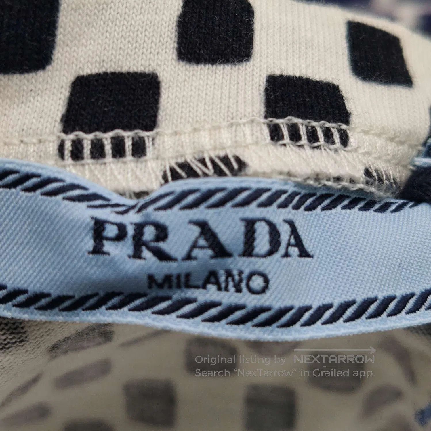 Prada Prada Color Block Short Sleeve T. Size XL / US 12-14 / IT 48-50 - 5 Thumbnail