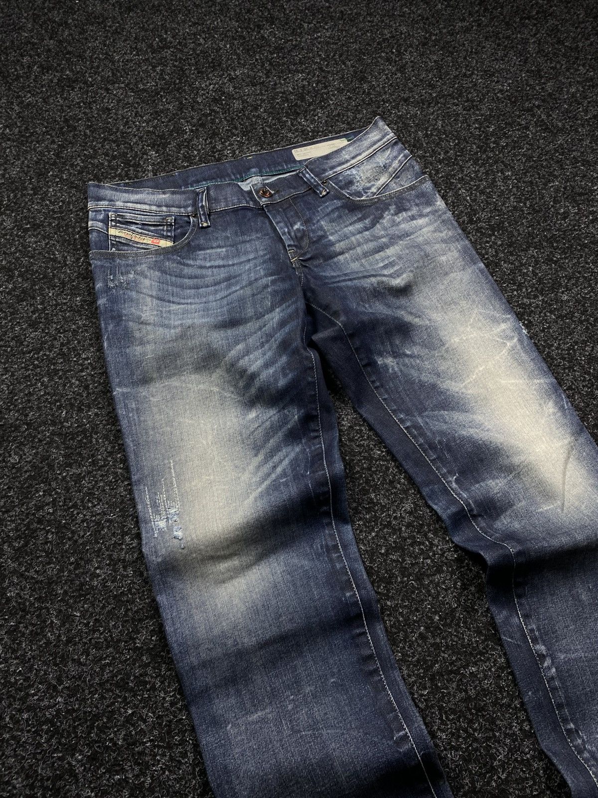 Diesel × If Six Was Nine × Vintage Vintage Y2K Diesel Industry Jeans baggy denim pants Size 30" / US 8 / IT 44 - 6 Thumbnail