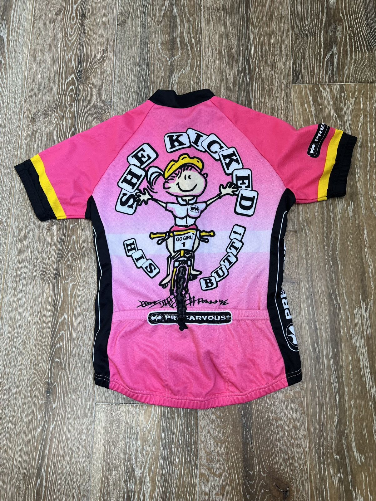 Bicycle × Vintage Precaryous World jerseys jack & jill cycling jersey Size M / US 6-8 / IT 42-44 - 2 Thumbnail