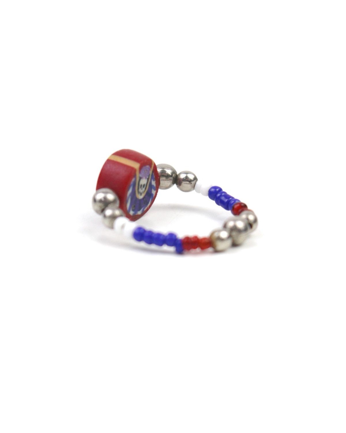 Hysteric Glamour 2000S JAPANESE MADE PUNK SKULL BEADS RING Size ONE SIZE - 3 Thumbnail