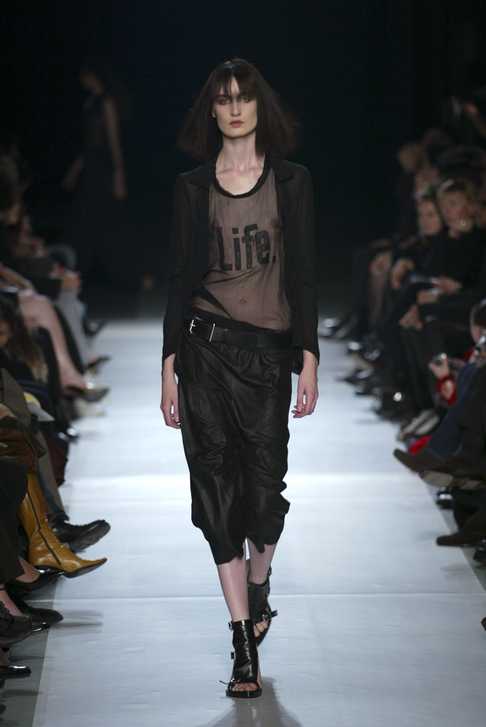 Ann Demeulemeester SS03 Life silk chiffon tank Size US S / EU 44-46 / 1 - 3 Thumbnail