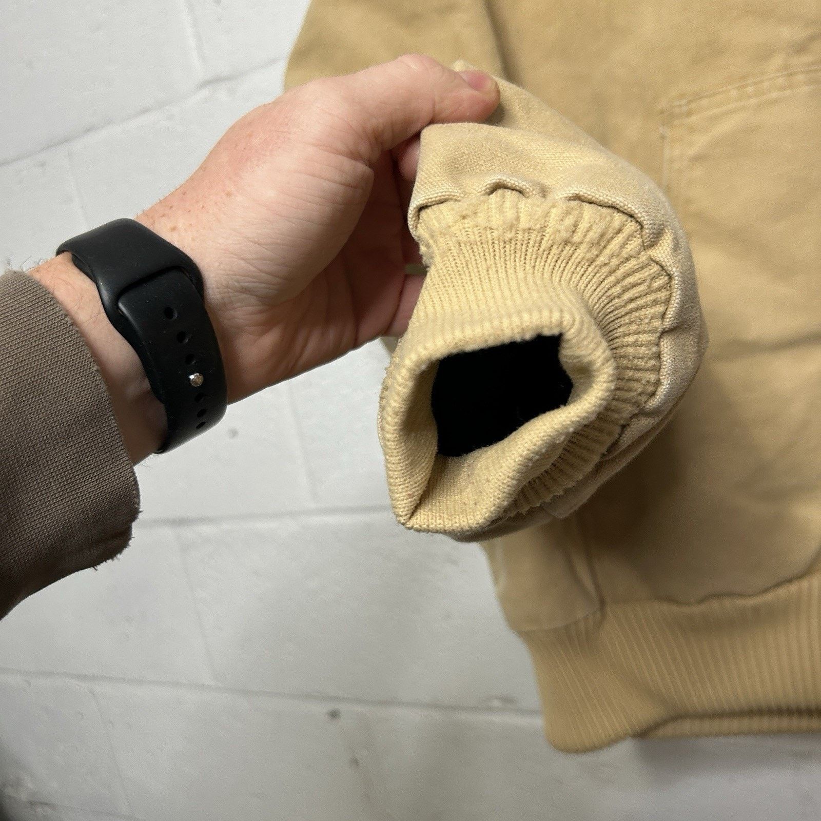 Carhartt Vintage Carhartt Quilted Hooded Active Jacket “Wheat” J130 Size US L / EU 52-54 / 3 - 4 Thumbnail
