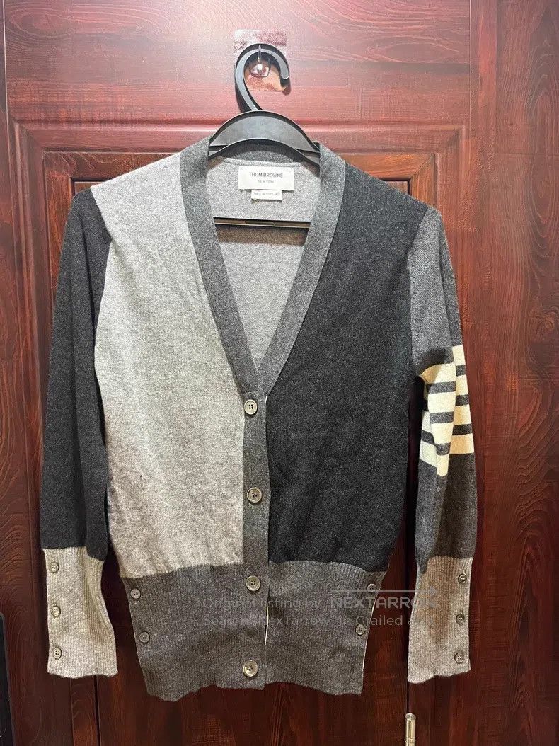 Thom Browne Thom Browne Cashmere cardigan Size US XXS / EU 40 - 1 Thumbnail